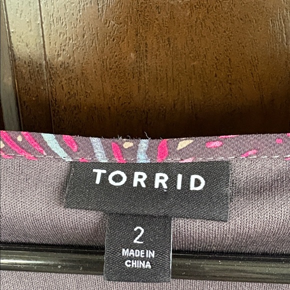 Like New Torrid Smocked Waist Ruffled Skirt Dress Size 2X - Picture 7 of 16